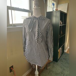Vintage Checkered Blouse